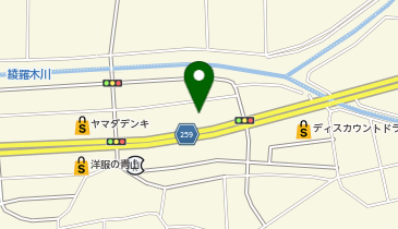 明屋書店 MEGA新下関店の地図画像