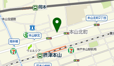 エコリング岡本店の地図画像