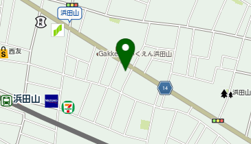 エコリング浜田山店の地図画像