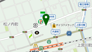 エコリングラポルテ芦屋店の地図画像