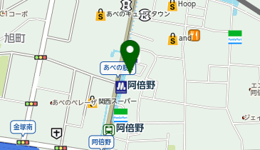 エコリングあべの店の地図画像