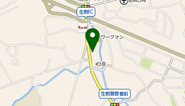 エコリング奈良生駒店の地図画像