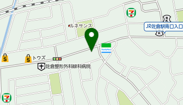 エコリング佐倉店の地図画像