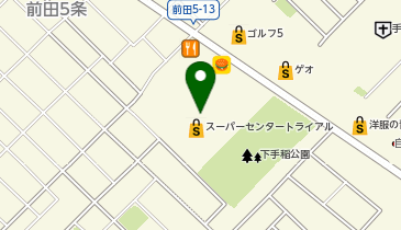 エコリング札幌手稲店の地図画像