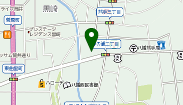 エコリング八幡黒崎店の地図画像