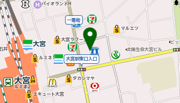 エコリング大宮門街店の地図画像