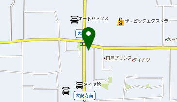 エコリング奈良大安寺店の地図画像