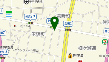 エコリング岐阜若宮町通り店の地図画像