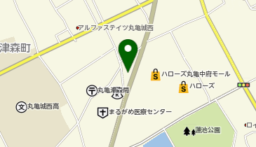 エコリング丸亀中府店の地図画像
