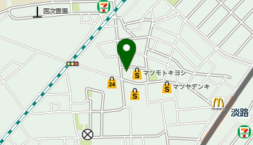 エコリング淡路店の地図画像