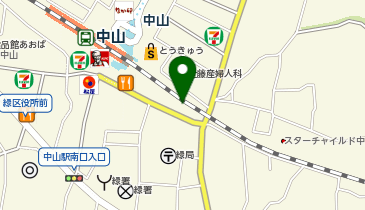 エコリング中山とうきゅう店の地図画像