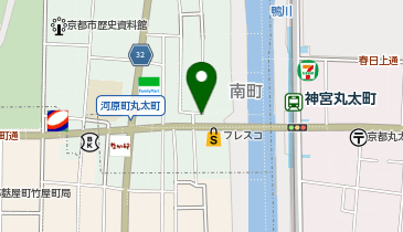 エコリング河原町丸太町店の地図画像