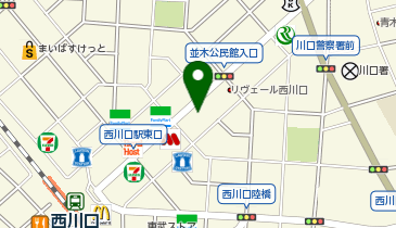 エコリング西川口店の地図画像