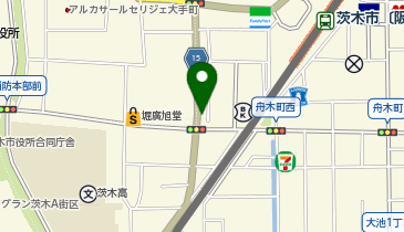 エコリング茨木店の地図画像