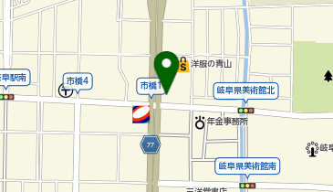 エコリング岐阜市橋店の地図画像