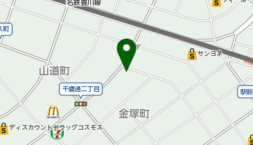 エコリング豊川店の地図画像