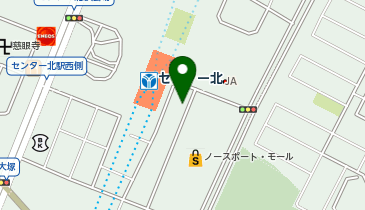 エコリング横浜センター北店の地図画像
