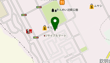 エコリング松井山手店の地図画像