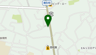 エコリング稲毛園生店の地図画像
