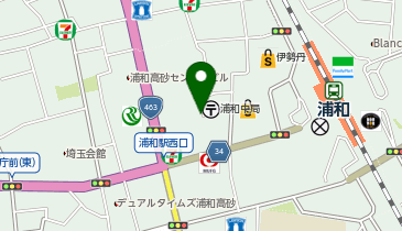 エコリング浦和西口店の地図画像