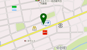 エコリング名古屋元八事店の地図画像