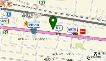 エコリング明石店の地図画像