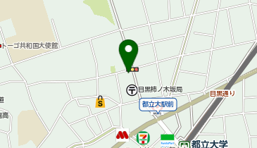 エコリング都立大学店の地図画像