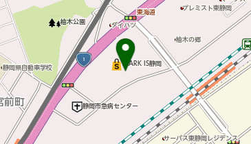 エコリングマークイズ静岡店の地図画像
