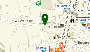 エコリング鶴見店の地図画像