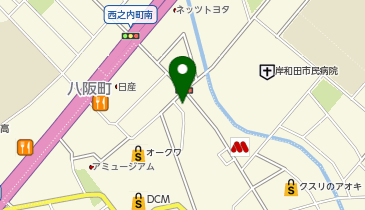 エコリング岸和田店の地図画像