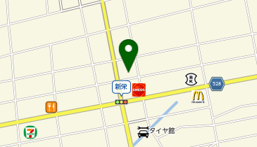 エコリング豊橋新栄店の地図画像