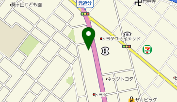 エコリング浜松葵店の地図画像