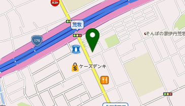 エコリング中山店の地図画像
