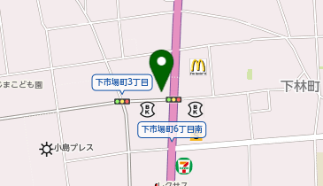 エコリング豊田下市場店の地図画像