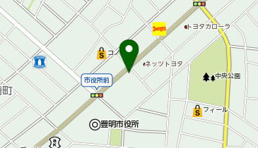 エコリング豊明店の地図画像