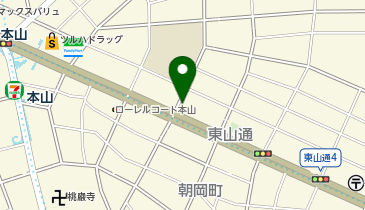 エコリング名古屋本山店の地図画像