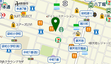 エコリング広島中央店の地図画像