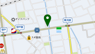 エコリング蟹江店の地図画像