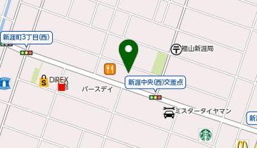 エコリング福山新涯店の地図画像