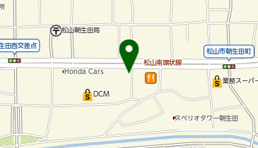 エコリング松山朝生田店の地図画像