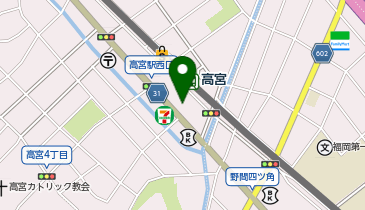 エコリングピア高宮店の地図画像