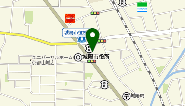 エコリング城陽店の地図画像