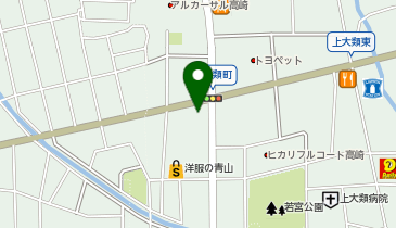 エコリング高崎店の地図画像