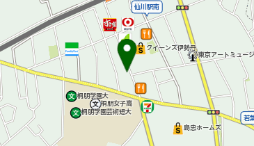 エコリング仙川店の地図画像