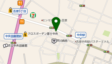 エコリング富士吉原店の地図画像