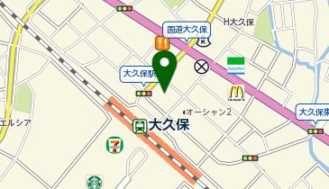 エコリング大久保店の地図画像