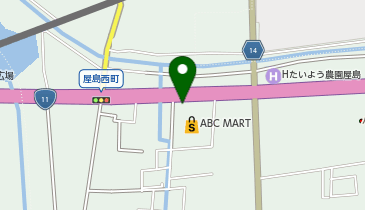 エコリング高松屋島店の地図画像