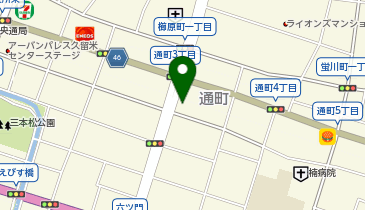 エコリング久留米店の地図画像