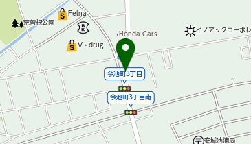 エコリング安城今池店の地図画像