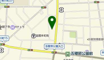 くいもの屋わん 函館五稜郭店の地図画像